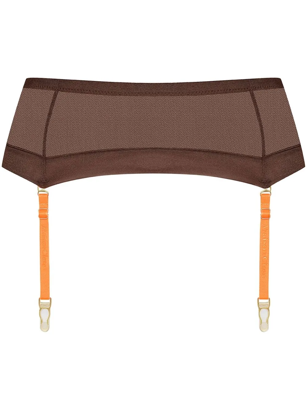 Полупрозрачный пояс для чулков Maison Close, коричневый
Полупрозрачный пояс для чулков Maison Close, коричневый