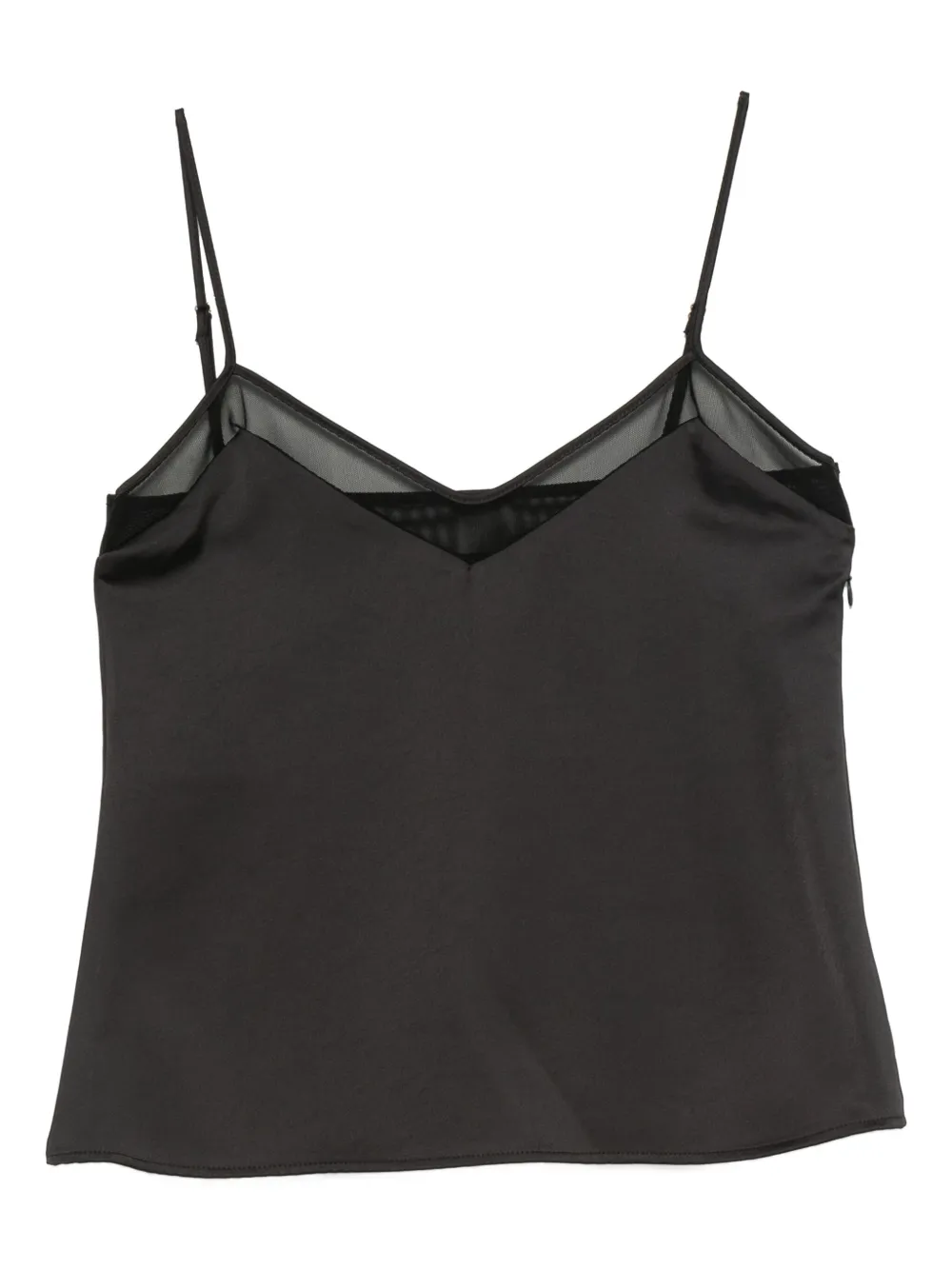 Топ с прозрачными вставками IMPERIAL, черный
Топ с прозрачными вставками IMPERIAL, черный