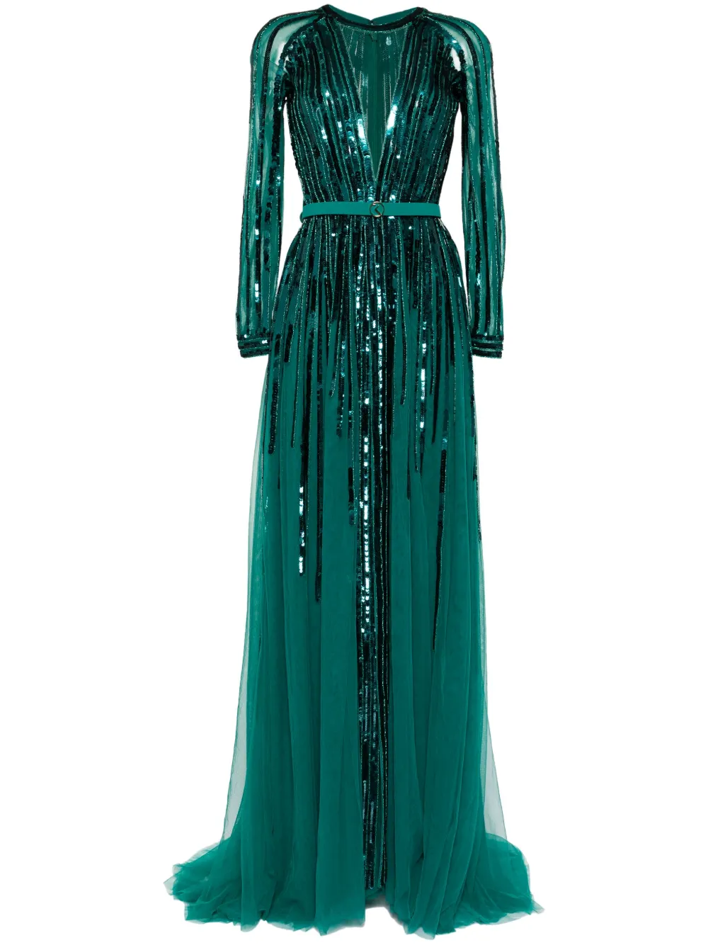 Платье с пайетками Saiid Kobeisy, зеленый
Платье с пайетками Saiid Kobeisy, зеленый