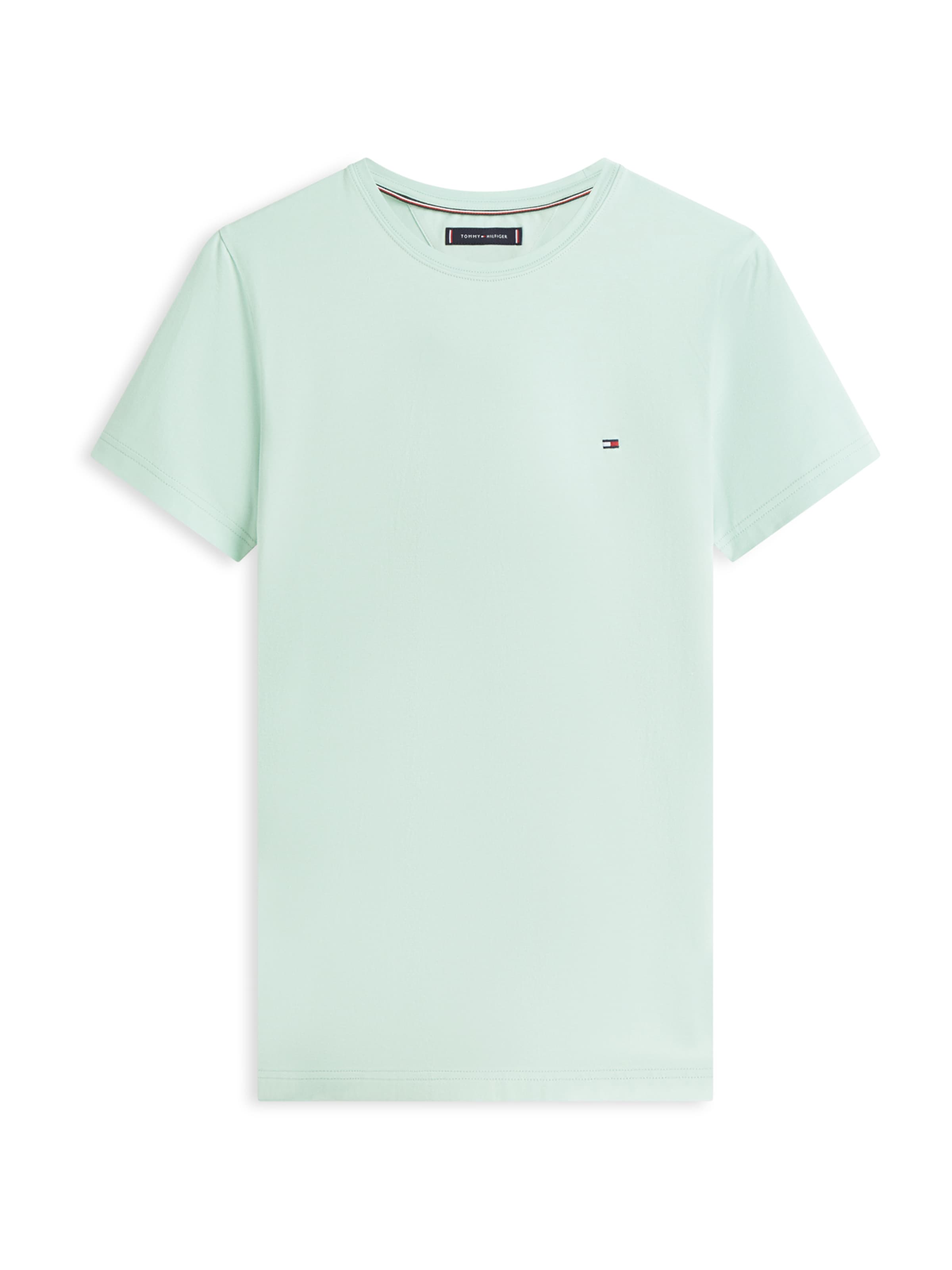 TOMMY HILFIGER Футболка Slim fit в пастельно-зеленом цвете
TOMMY HILFIGER Футболка Slim fit в пастельно-зеленом цвете