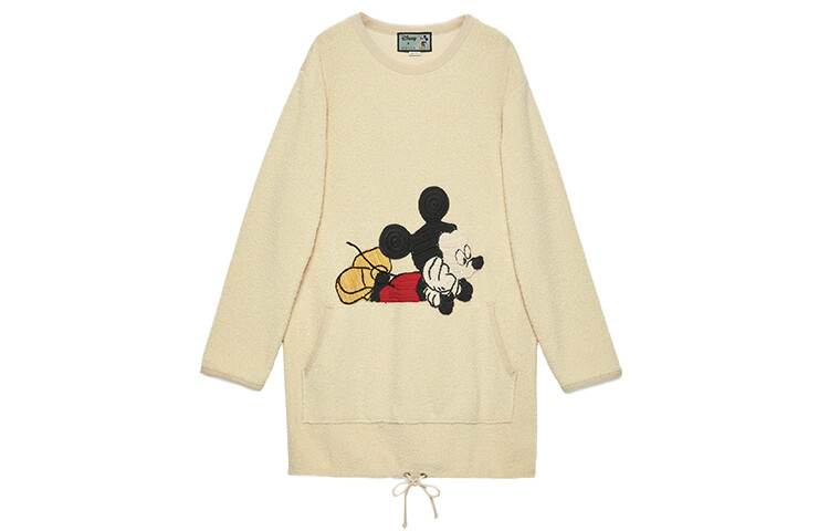 Платье Disney x Gucci с длинными рукавами, слоновая кость
Платье Disney x Gucci с длинными рукавами, слоновая кость