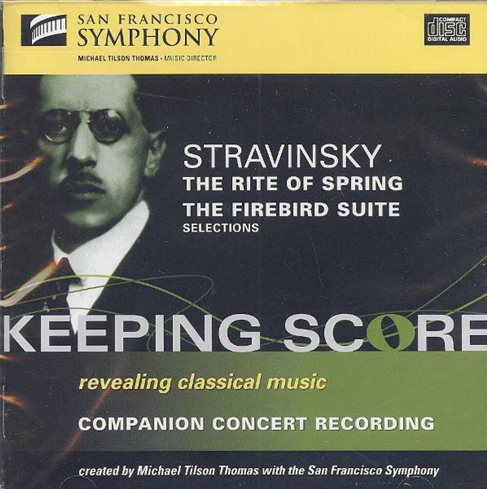 Диск CD Stravinsky: The Rite of Spring / Firebird Suite (Selections) - Igor Stravinsky, Michael Tilson Thomas, San Francisco Symphony
Диск CD Stravinsky: The Rite of Spring / Firebird Suite (Selections) - Igor Stravinsky, Michael Tilson Thomas, San Francisco Symphony