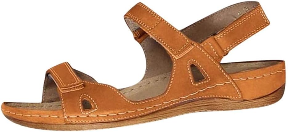 Женские ортопедические сандалии с открытым носком и двойным ремешком Generic, желтый
Женские ортопедические сандалии с открытым носком и двойным ремешком Generic, желтый