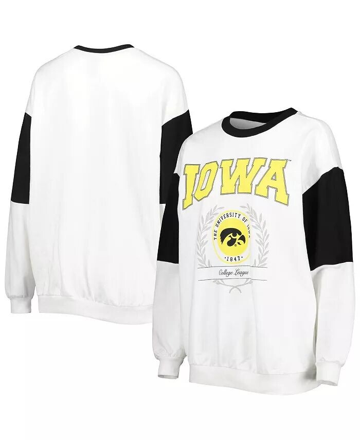 Белый женский пуловер Iowa Hawkeyes It's A Vibe Dolman свитшот Gameday Couture
Белый женский пуловер Iowa Hawkeyes It's A Vibe Dolman свитшот Gameday Couture