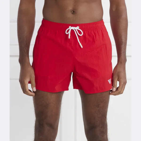 Купальные шорты стандартного кроя Emporio Armani, красный 
Купальные шорты стандартного кроя Emporio Armani, красный