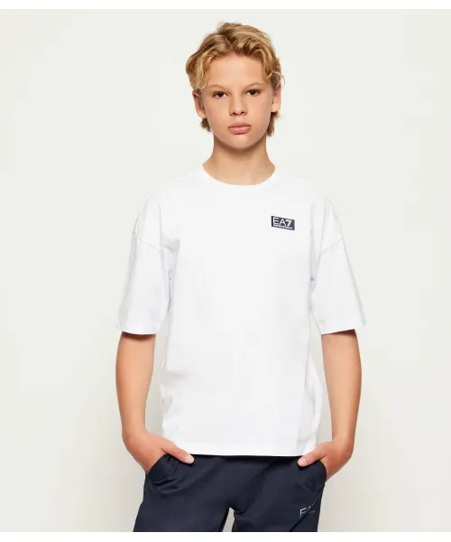 Футболка Regular fit Ea7, белый 
Футболка Regular fit Ea7, белый