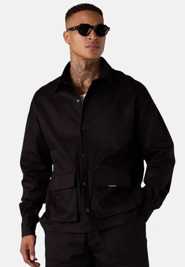 Рубашка-Чинос в стиле карго оверсайз Esteem, Black
Рубашка-Чинос в стиле карго оверсайз Esteem, Black