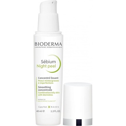 SгBium Night Peel Нежный пилинг для лица для жирной и склонной к акне кожи 40мл, Bioderma
SгBium Night Peel Нежный пилинг для лица для жирной и склонной к акне кожи 40мл, Bioderma