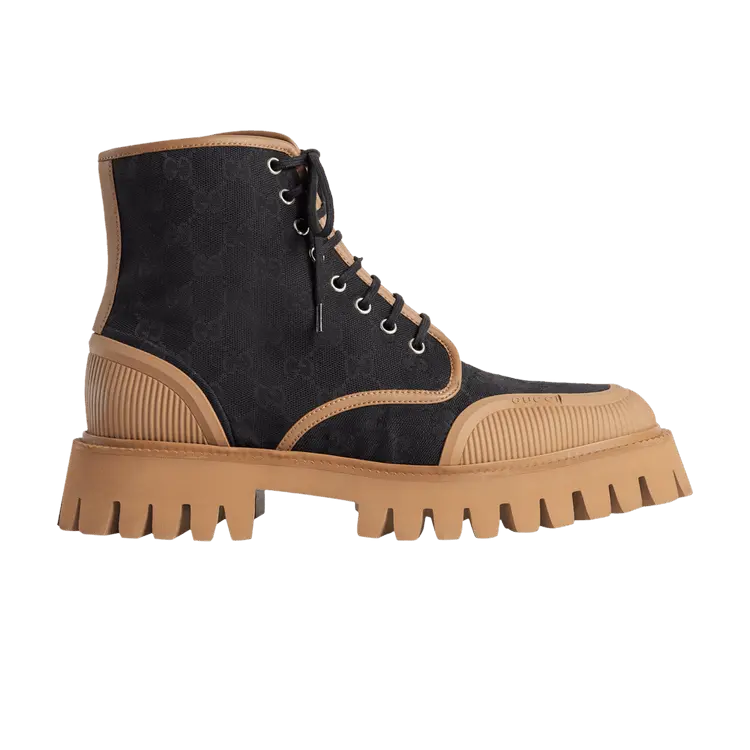 Ботинки Gucci Lace Up Boot Maxi GG - Black Koi Beige, черный
Ботинки Gucci Lace Up Boot Maxi GG - Black Koi Beige, черный