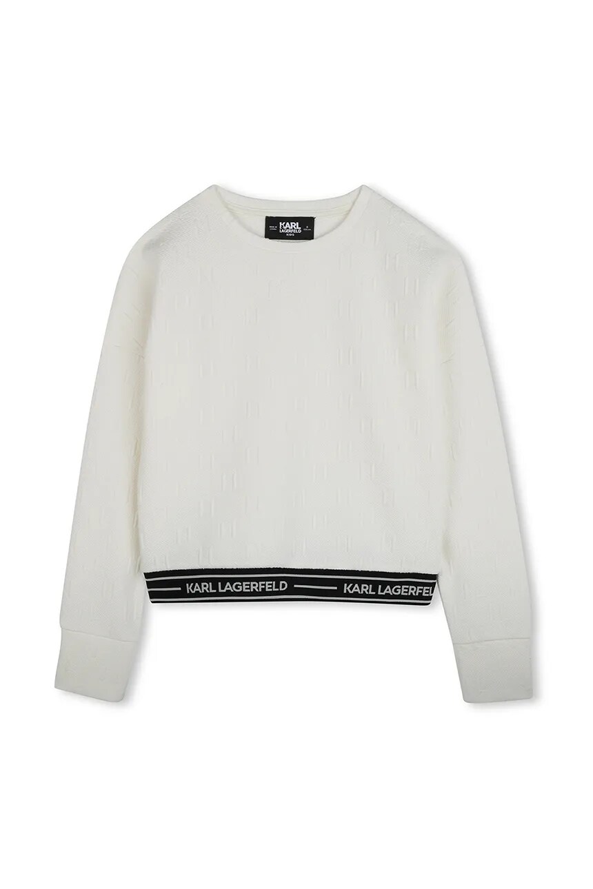 Детская толстовка Karl Lagerfeld, бежевый 
Детская толстовка Karl Lagerfeld, бежевый