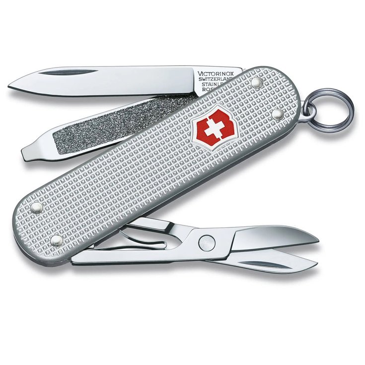 Нож классический оксид алюминия, серебро, серебро Victorinox
Нож классический оксид алюминия, серебро, серебро Victorinox
