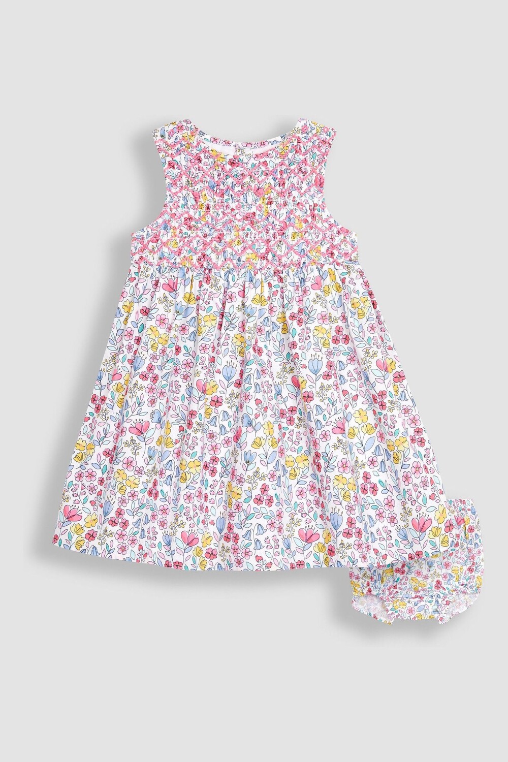 Цветочное платье свободного кроя Jojo Maman Bébé, синий
Цветочное платье свободного кроя Jojo Maman Bébé, синий