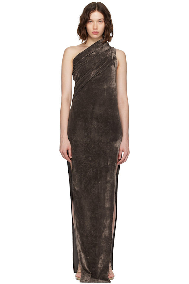 Конкордианс Афина стреловидное макси-платье Rick Owens, цвет dark dust
Конкордианс Афина стреловидное макси-платье Rick Owens, цвет dark dust
