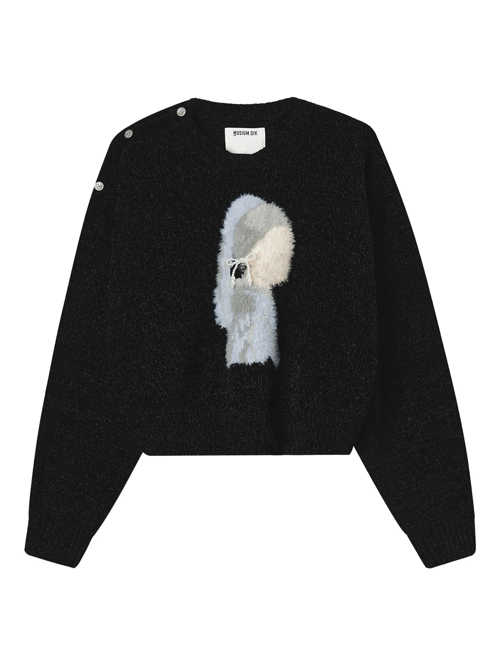 Свитер с аппликацией Musium Div., серый
Свитер с аппликацией Musium Div., серый