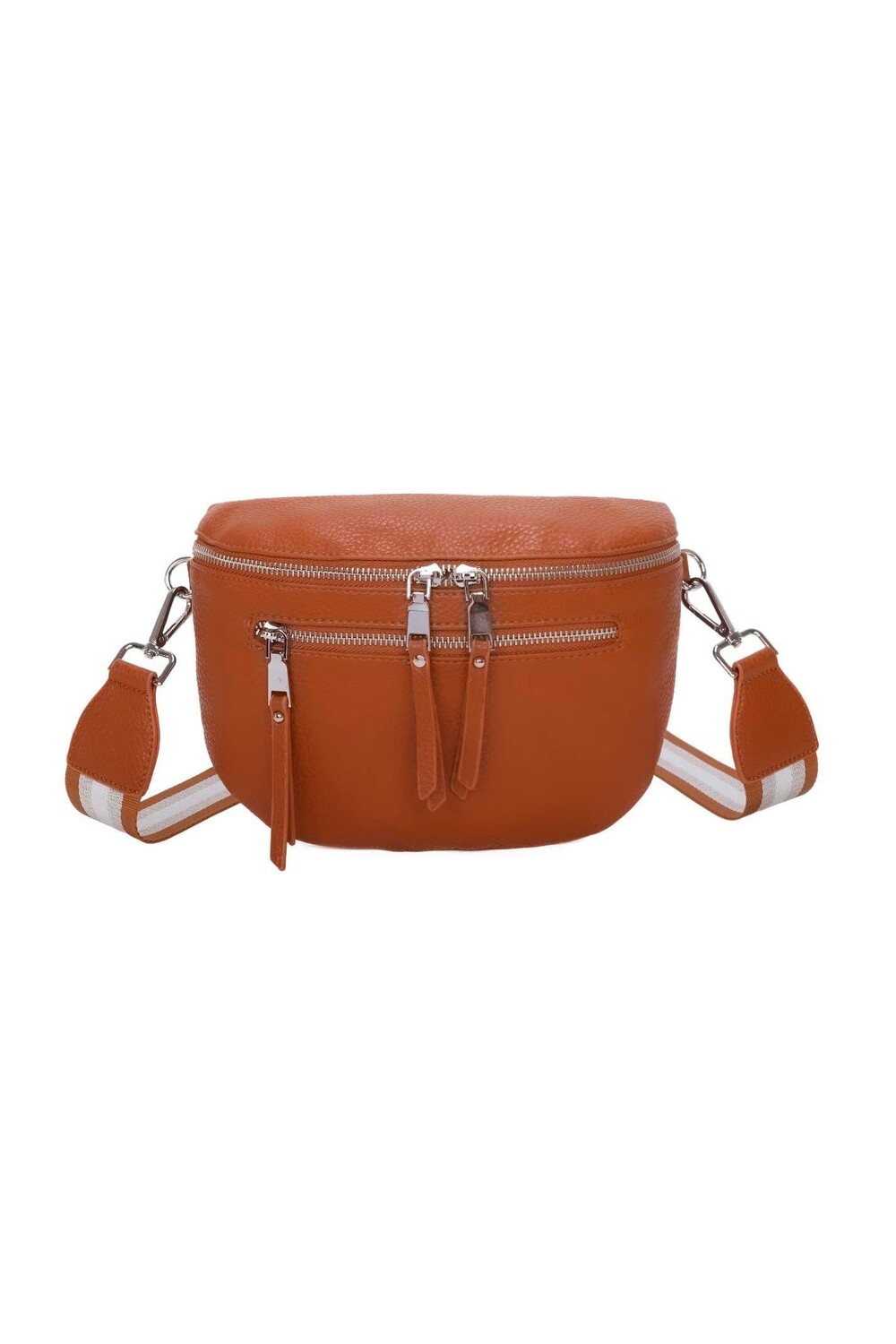 Маленькая сумка через плечо на молнии с лентой и широким холщовым ремешком Kitise, коричневый
Маленькая сумка через плечо на молнии с лентой и широким холщовым ремешком Kitise, коричневый