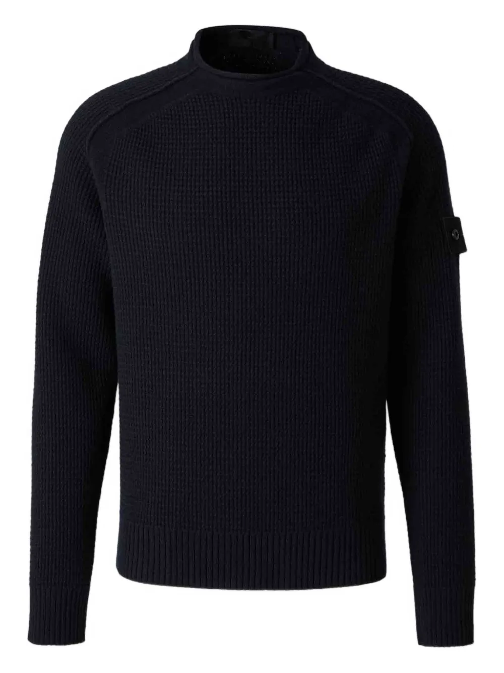 Свитер из чистой шерсти Stone Island, черный
Свитер из чистой шерсти Stone Island, черный