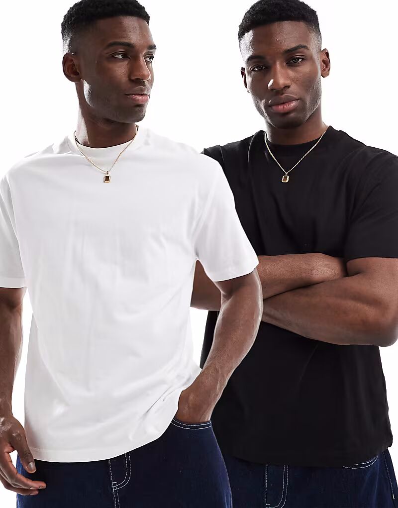 Набор из 2 свободных футболок Essentials черного и белого цветов Asos Design, Черный, Набор из 2 свободных футболок Essentials черного и белого цветов Asos Design
Набор из 2 свободных футболок Essentials черного и белого цветов Asos Design, Черный, Набор из 2 свободных футболок Essentials черного и белого цветов Asos Design