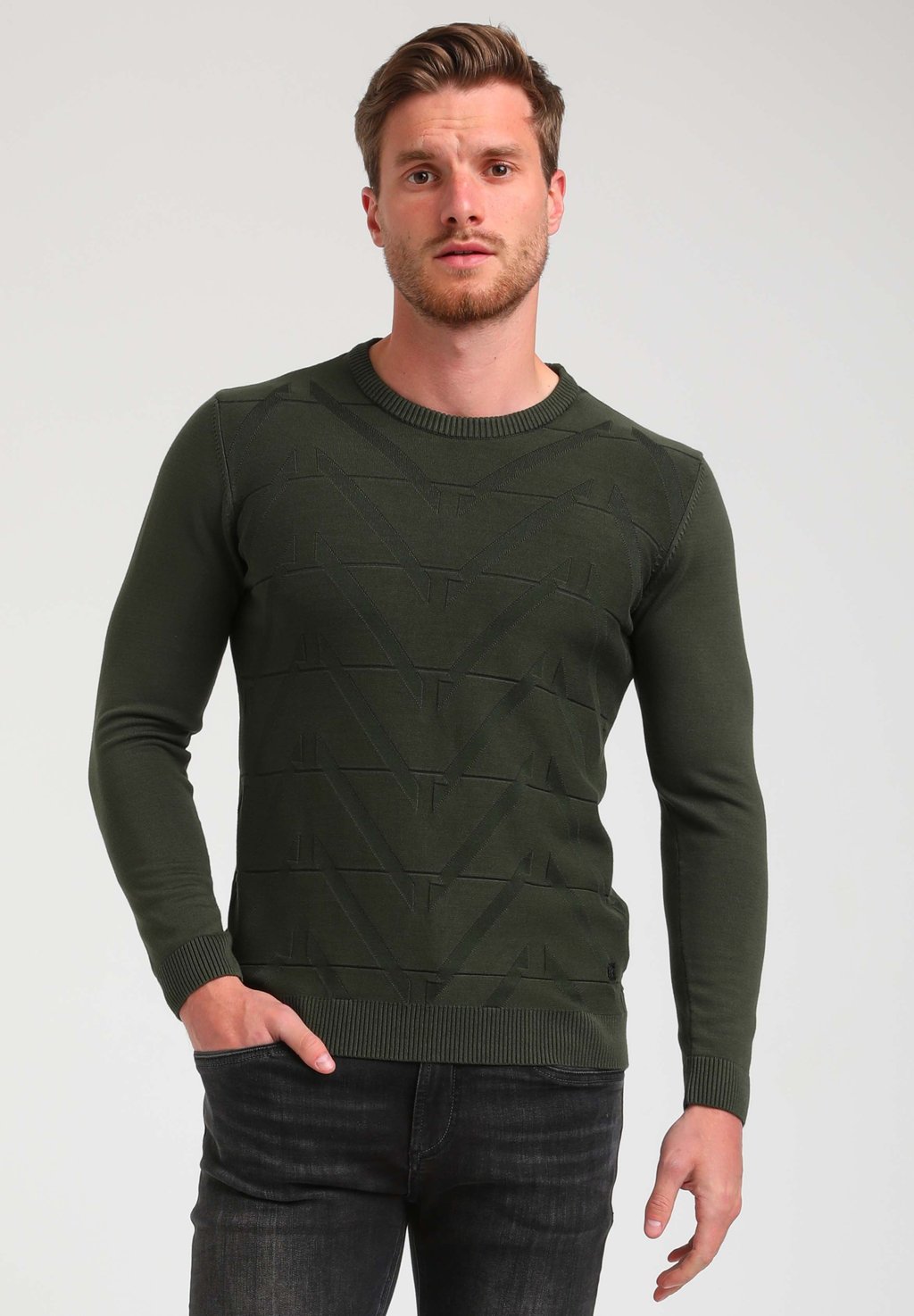Джемпер ROUND NECK Gabbiano, темно-зеленый
Джемпер ROUND NECK Gabbiano, темно-зеленый