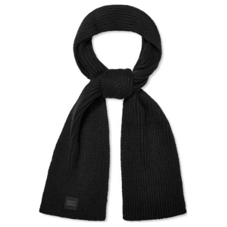 Шарф из крупной резинки UGG, черный
Шарф из крупной резинки UGG, черный