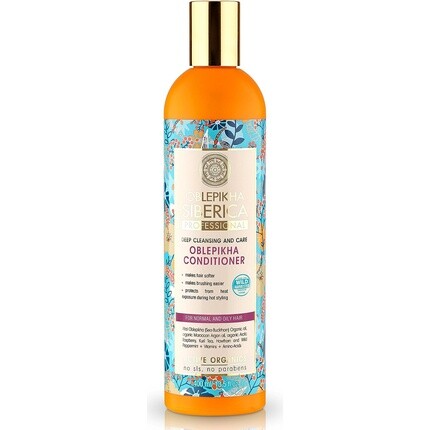 Кондиционер для глубокого очищения и ухода «Облепиха» для нормальных и жирных волос с органическим гидролатом Облепихи 400мл, Natura Siberica
Кондиционер для глубокого очищения и ухода «Облепиха» для нормальных и жирных волос с органическим гидролатом Облепихи 400мл, Natura Siberica