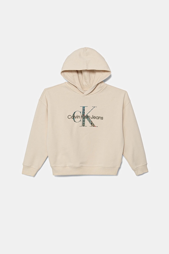Толстовка Calvin Klein Jeans, бежевый 
Толстовка Calvin Klein Jeans, бежевый