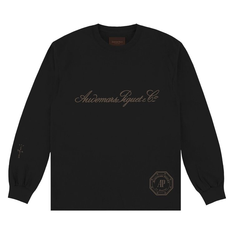 Футболка Cactus Jack by Travis Scott x Audemars Piguet Le Brassus Long-Sleeve Tee, черный
Футболка Cactus Jack by Travis Scott x Audemars Piguet Le Brassus Long-Sleeve Tee, черный