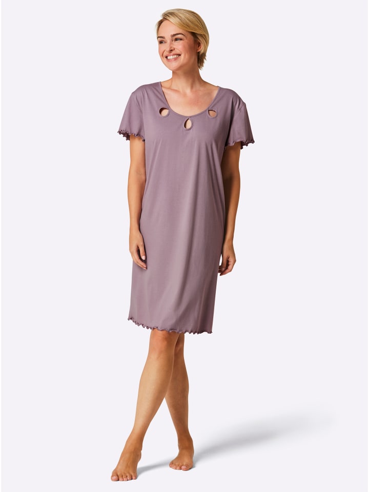 Ночная рубашка фиолетового цвета WITT WEIDEN
Ночная рубашка фиолетового цвета WITT WEIDEN