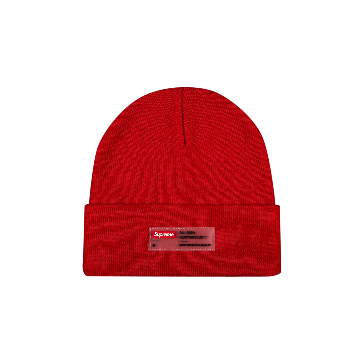 Шапка-бини Supreme с прозрачной этикеткой, красная
Шапка-бини Supreme с прозрачной этикеткой, красная