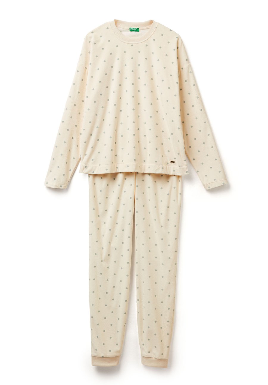 Пижамный комплект United Colors of Benetton POLKA DOT SET, Beige
Пижамный комплект United Colors of Benetton POLKA DOT SET, Beige