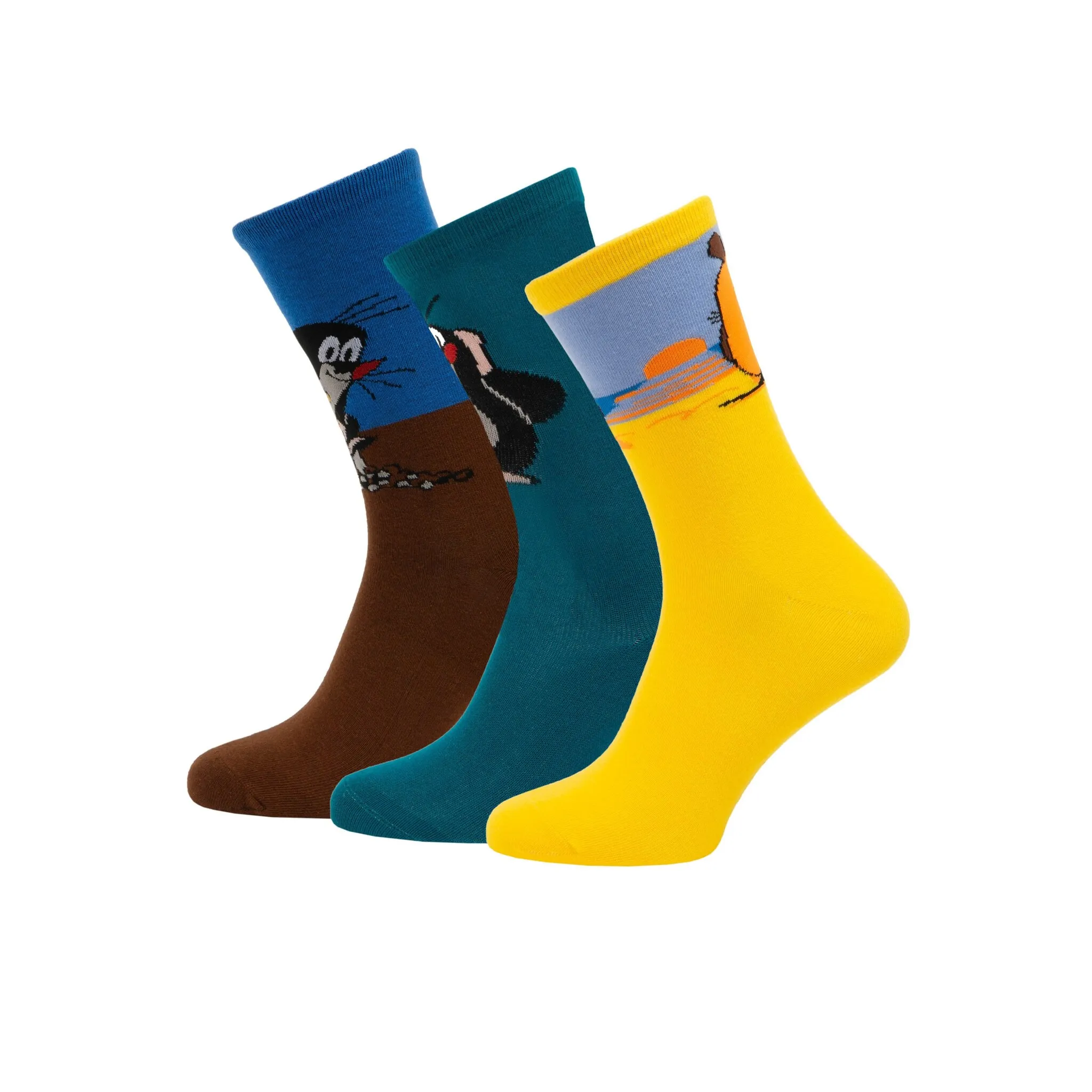 Носки с изображением коалы «Мышка и крот», 3 шт. в упаковке, с ярким дизайном Koaa, цвет mehrfarbig
Носки с изображением коалы «Мышка и крот», 3 шт. в упаковке, с ярким дизайном Koaa, цвет mehrfarbig