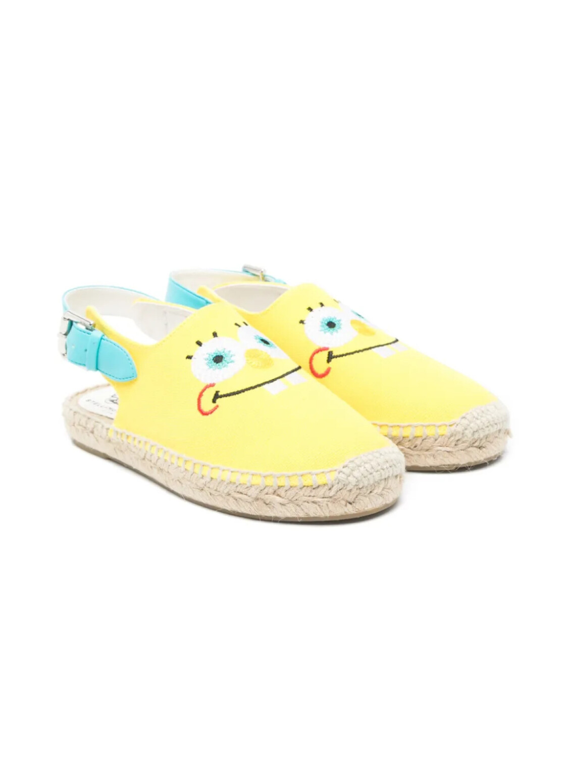 Stella McCartney Kids эспадрильи с ремешком на пятке из коллаборации с Spongebob, желтый
Stella McCartney Kids эспадрильи с ремешком на пятке из коллаборации с Spongebob, желтый