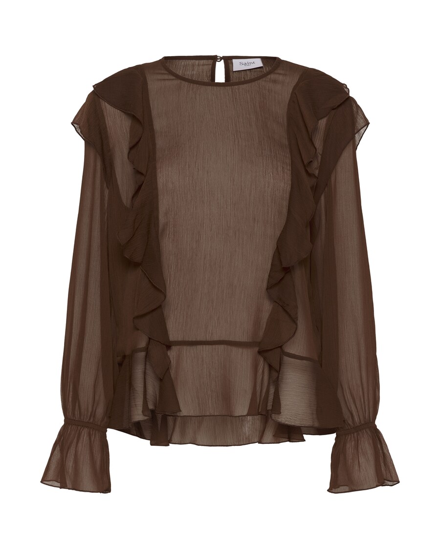 Блуза SAINT TROPEZ Labelle, шоколадный
Блуза SAINT TROPEZ Labelle, шоколадный