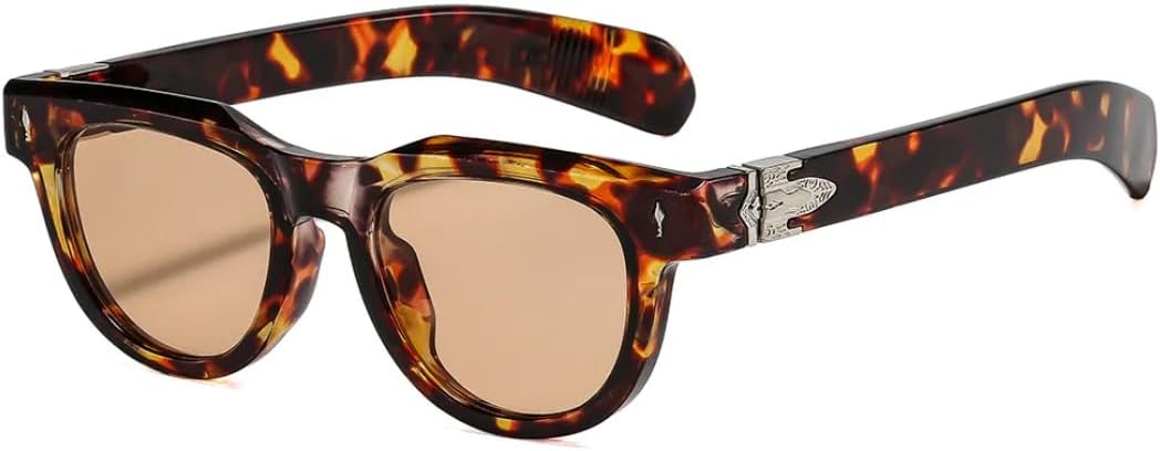 Классические солнцезащитные очки с заклепками для женщин и мужчин, винтажные солнцезащитные очки в стиле панк, популярные очки с большой оправой для вождения на открытом воздухе SZVVBKK, Leopard Champagne
Классические солнцезащитные очки с заклепками для женщин и мужчин, винтажные солнцезащитные очки в стиле панк, популярные очки с большой оправой для вождения на открытом воздухе SZVVBKK, Leopard Champagne