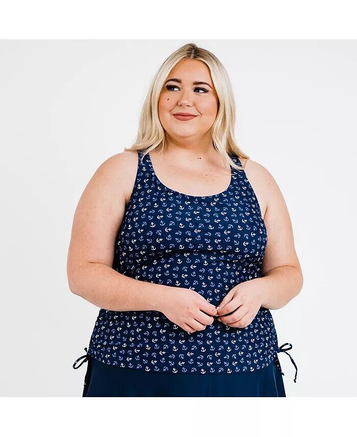 Купальный топ Maya Tankini больших размеров со съемными чашками Calypsa, мультиколор
Купальный топ Maya Tankini больших размеров со съемными чашками Calypsa, мультиколор