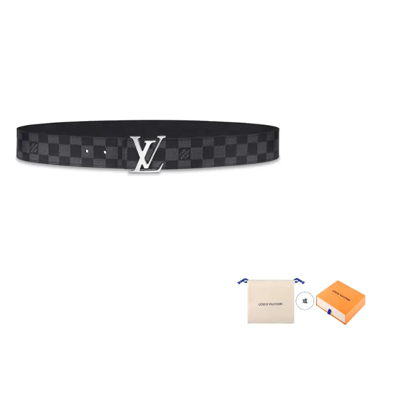 Мужской ремень Louis Vuitton, черный/серый
Мужской ремень Louis Vuitton, черный/серый