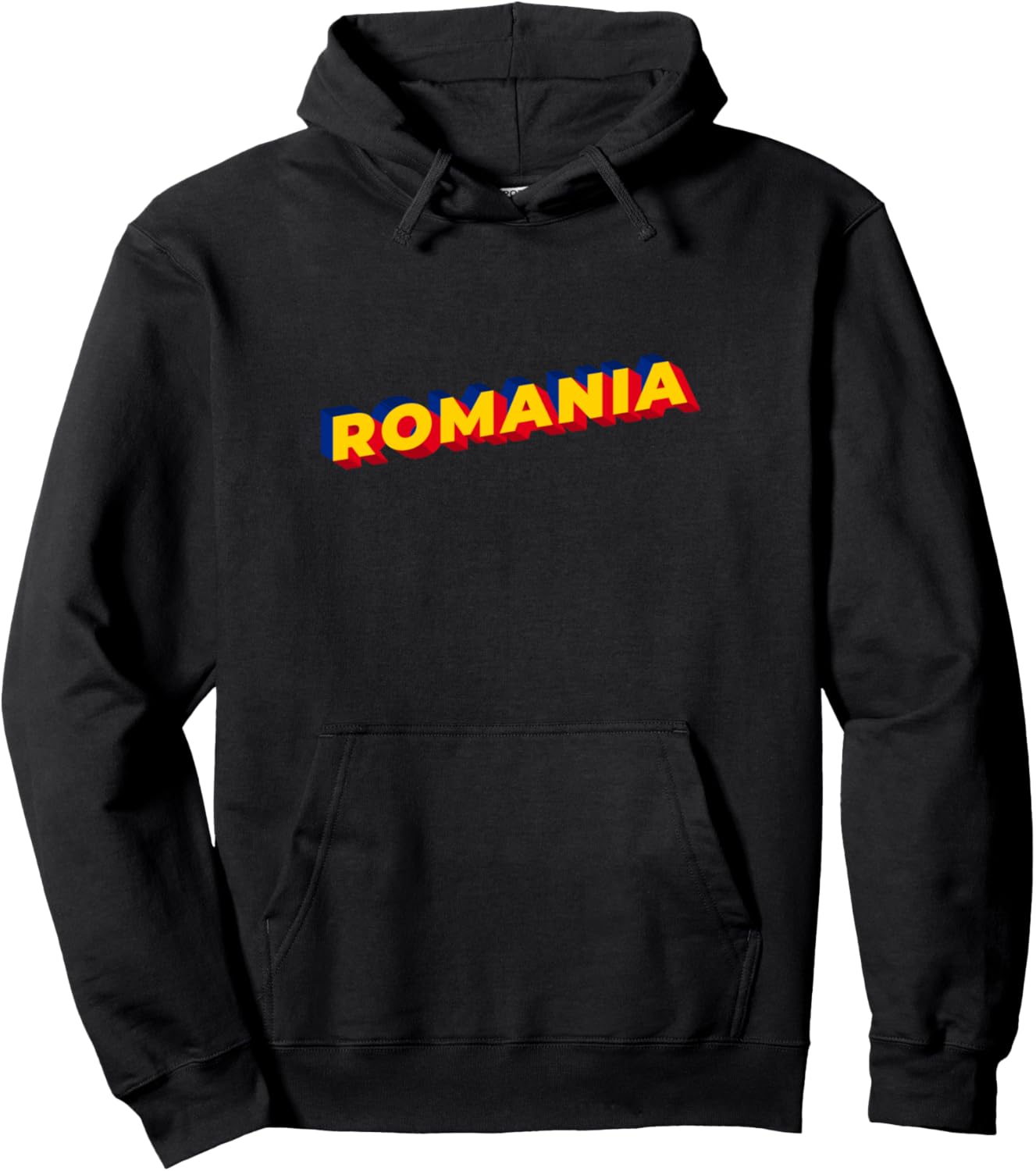 Худи с флагом Румынии Romania, черный
Худи с флагом Румынии Romania, черный