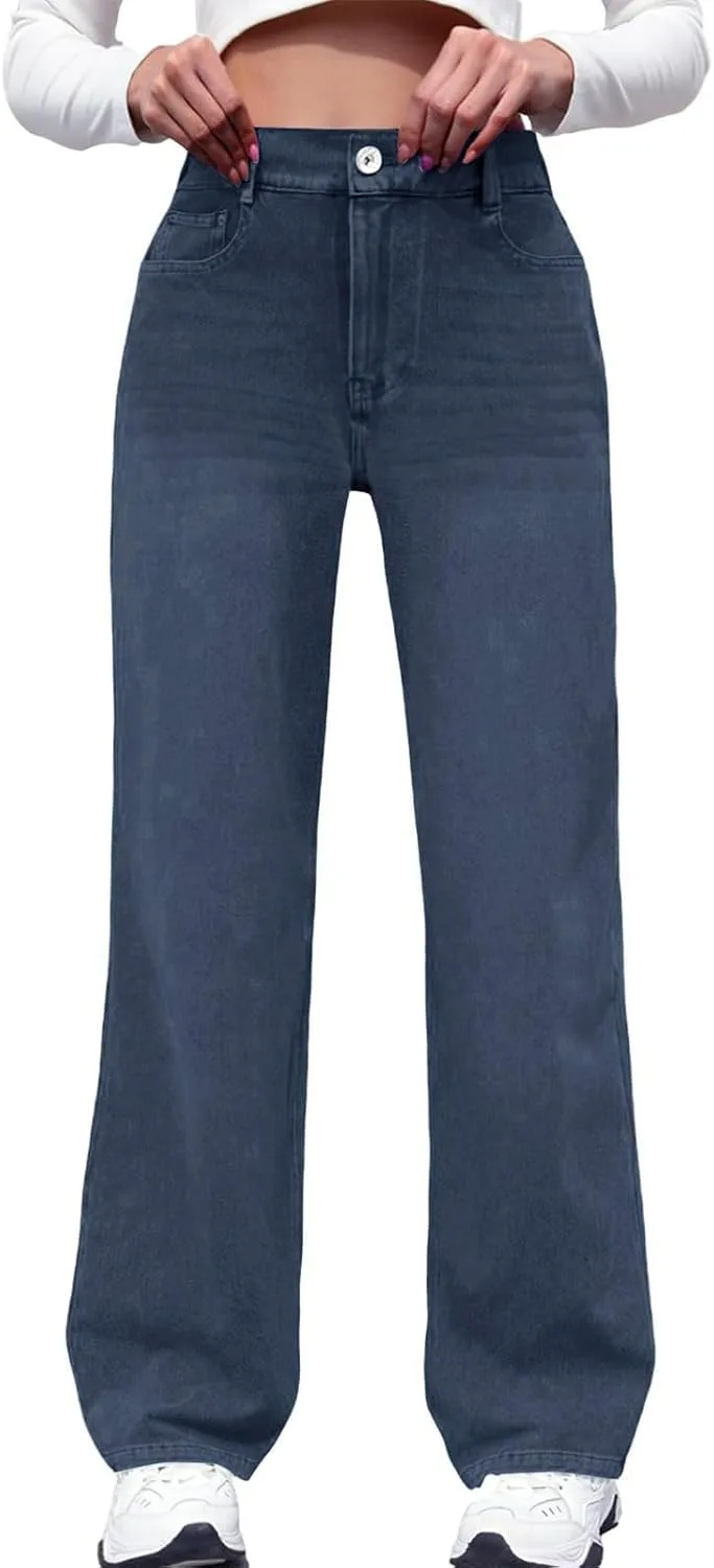 Женские джинсы wide leg high waisted boyfriend baggy stretchy button casual work vintage denim с карманами
Женские джинсы wide leg high waisted boyfriend baggy stretchy button casual work vintage denim с карманами