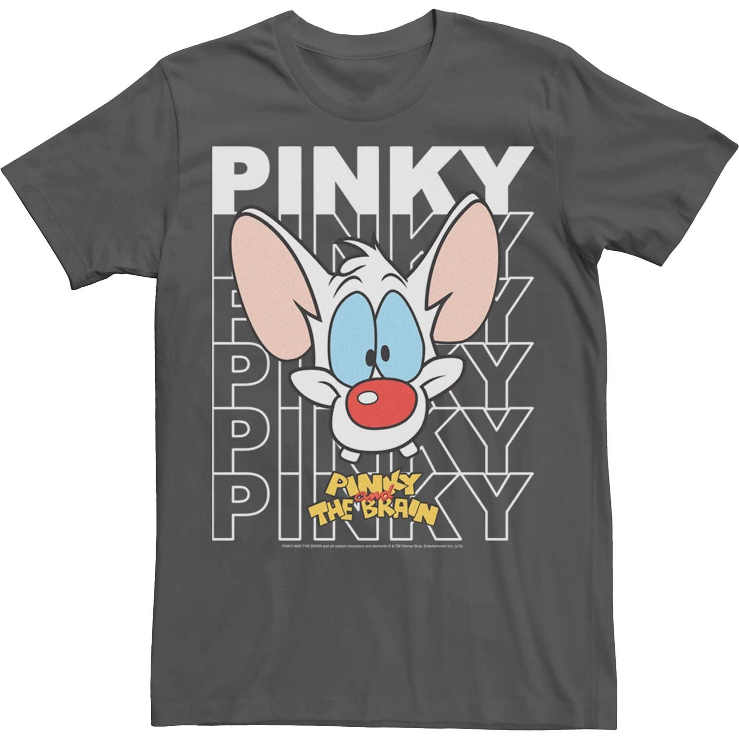 Мужская футболка Pinky And The Brain Pinky Text Stack с большим лицом Licensed Character
Мужская футболка Pinky And The Brain Pinky Text Stack с большим лицом Licensed Character