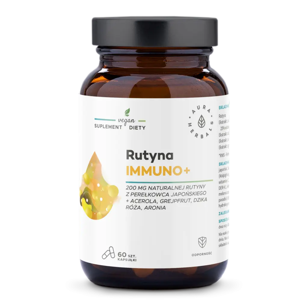 Aura Herbals Rutyna Immuno+ иммуномодулятор, 60 шт.
Aura Herbals Rutyna Immuno+ иммуномодулятор, 60 шт.