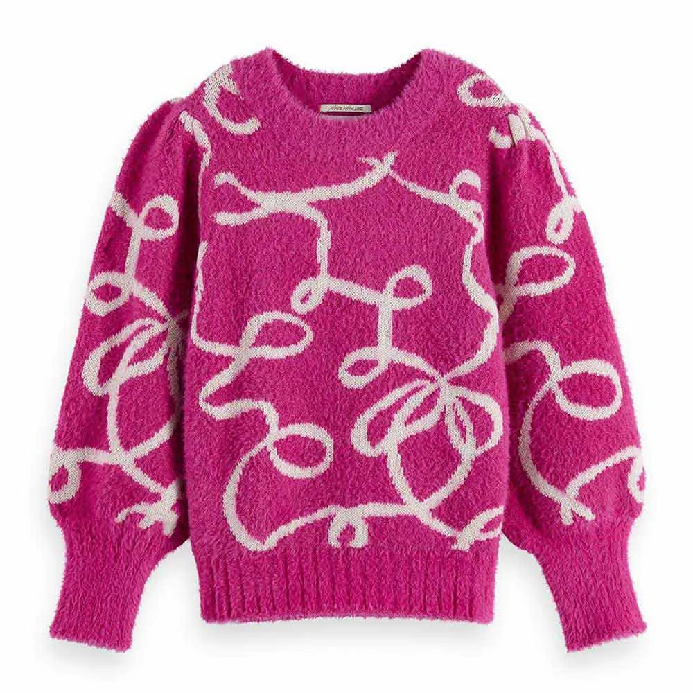 Свитер Scotch & Soda Intarsia Glitter, розовый
Свитер Scotch & Soda Intarsia Glitter, розовый