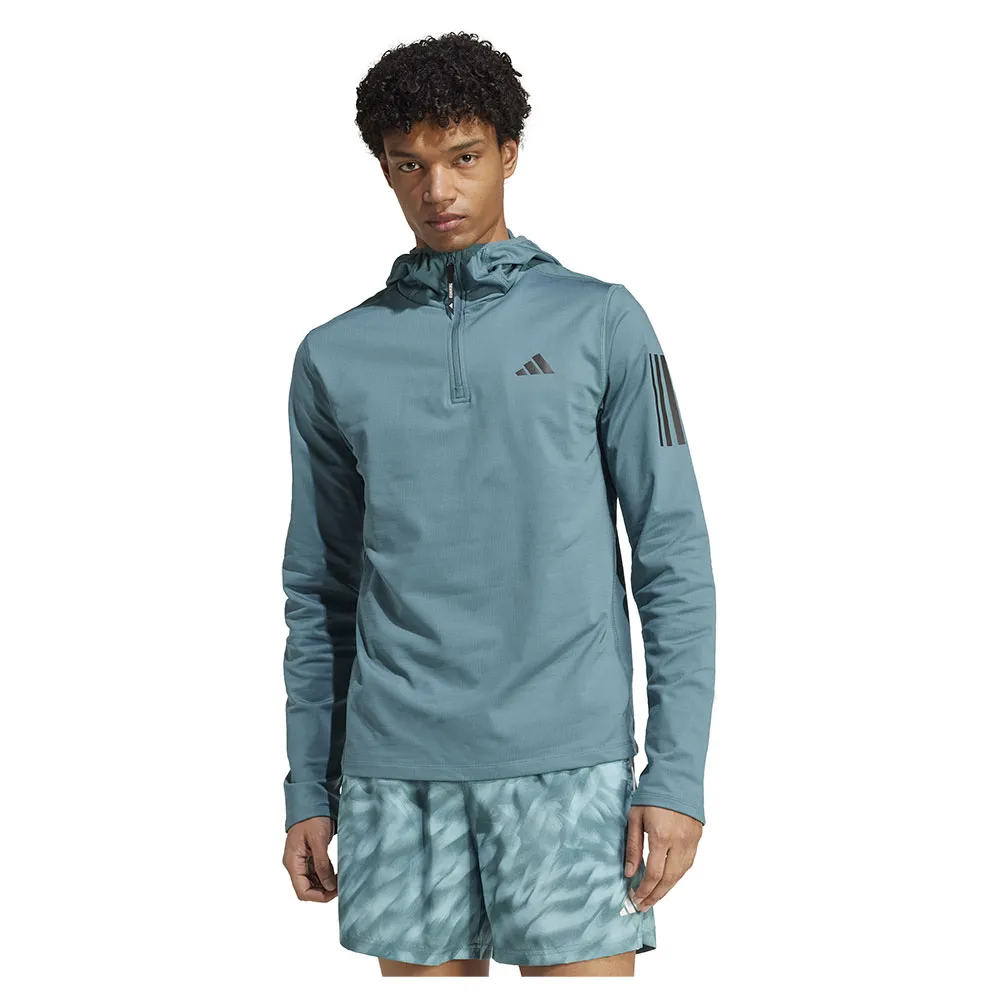 Худи adidas Own The Run Winterized, синий 
Худи adidas Own The Run Winterized, синий