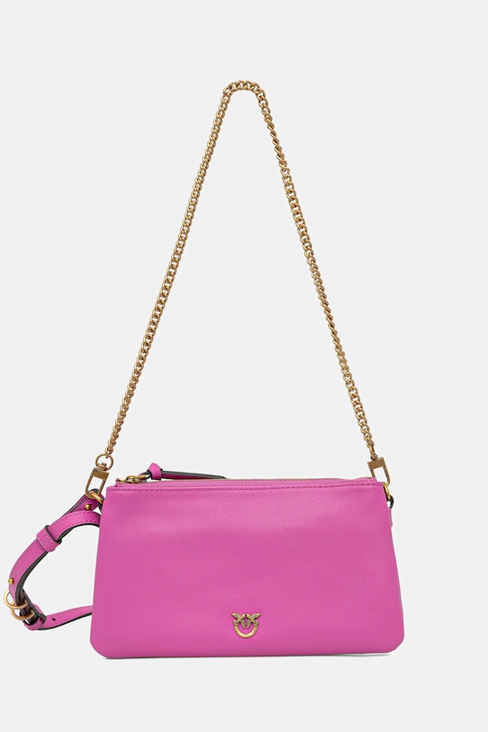 Кожаная сумка Pinko, розовый
Кожаная сумка Pinko, розовый