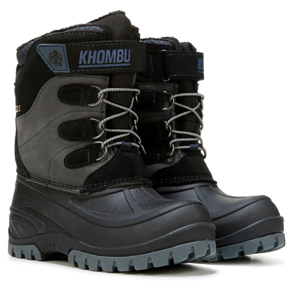 Детские водонепроницаемые ботинки Snowtracker для маленьких/больших детей Khombu, серый
Детские водонепроницаемые ботинки Snowtracker для маленьких/больших детей Khombu, серый