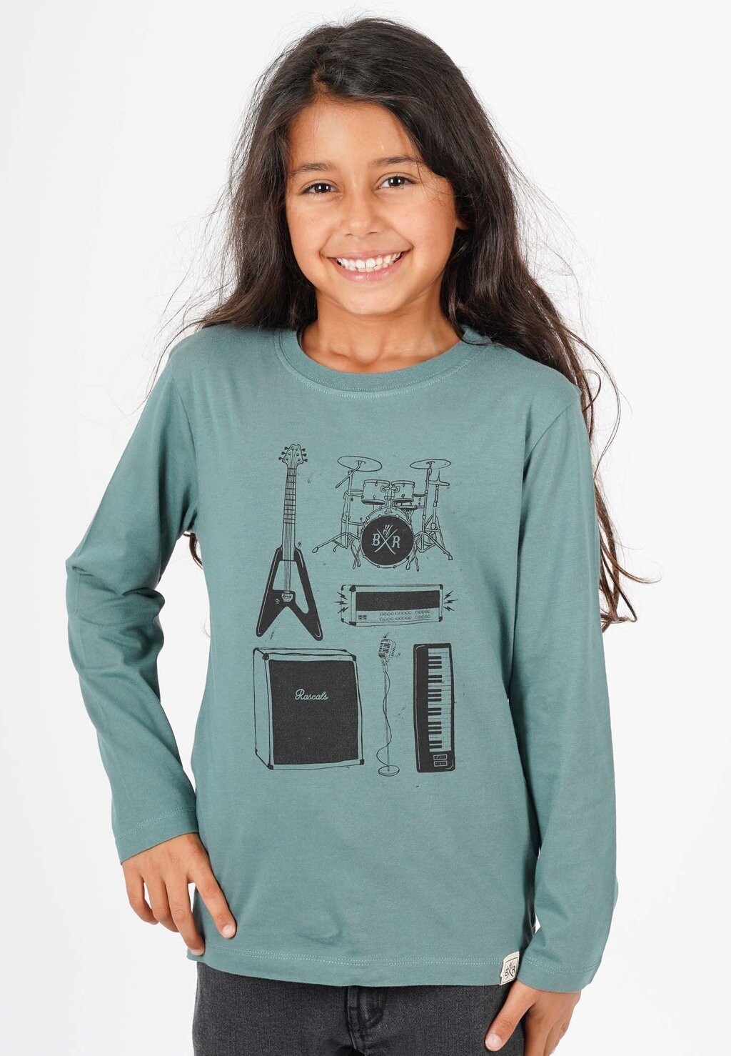 Рубашка с длинным рукавом LONGSLEEVE I WANNA ROCK Band Of Rascals, цвет sage
Рубашка с длинным рукавом LONGSLEEVE I WANNA ROCK Band Of Rascals, цвет sage