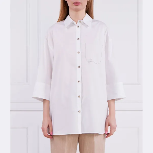 Рубашка стандартного кроя Peserico, белый
Рубашка стандартного кроя Peserico, белый