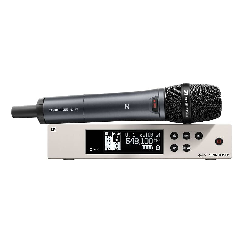 Микрофонная система Sennheiser EW 100 G4-835-S Wireless Handheld Microphone System - A1
Микрофонная система Sennheiser EW 100 G4-835-S Wireless Handheld Microphone System - A1