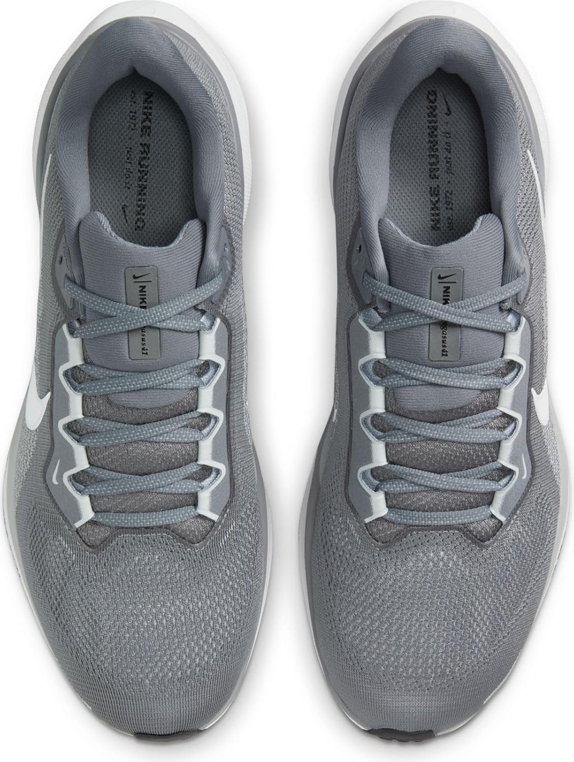 Nike Mens Pegasus 41, Cool Grey/White/Wolf Grey/Pure Platinum
Nike Mens Pegasus 41, Cool Grey/White/Wolf Grey/Pure Platinum