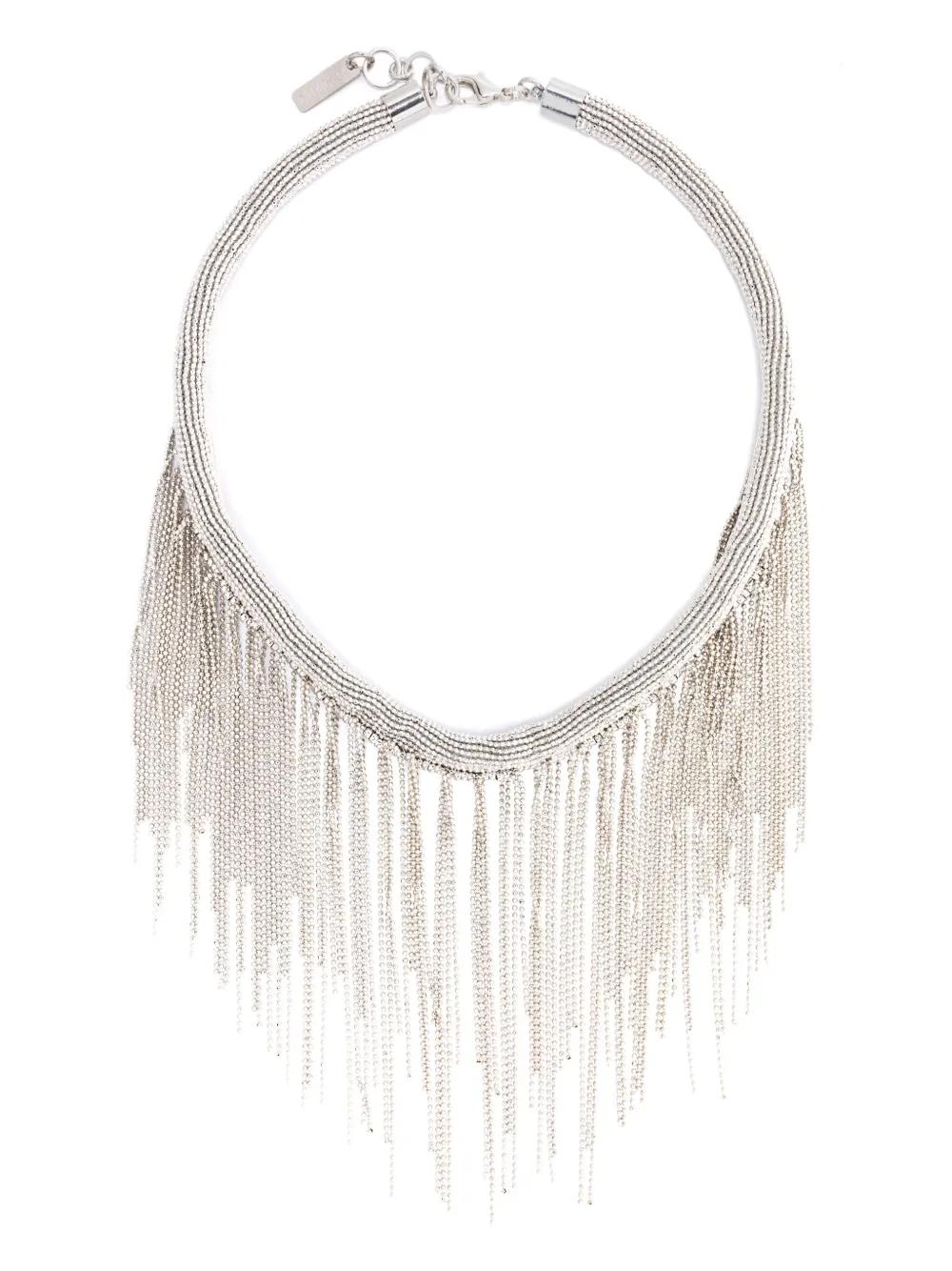 Колье с бахромой Peserico, серый
Колье с бахромой Peserico, серый