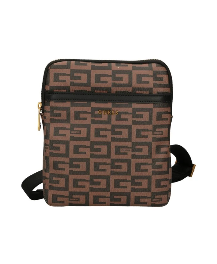 Синтетическая сумка через плечо Guess, коричневый
Синтетическая сумка через плечо Guess, коричневый