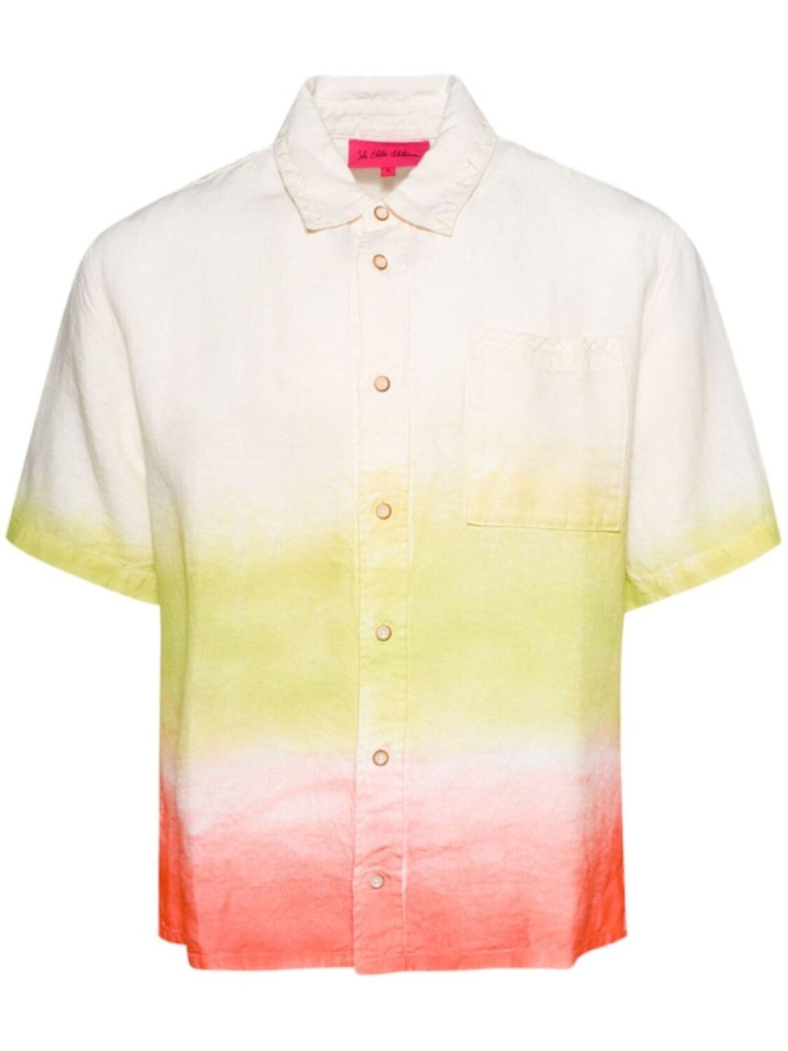 The Elder Statesman рубашка с градиентом серы, белый
The Elder Statesman рубашка с градиентом серы, белый